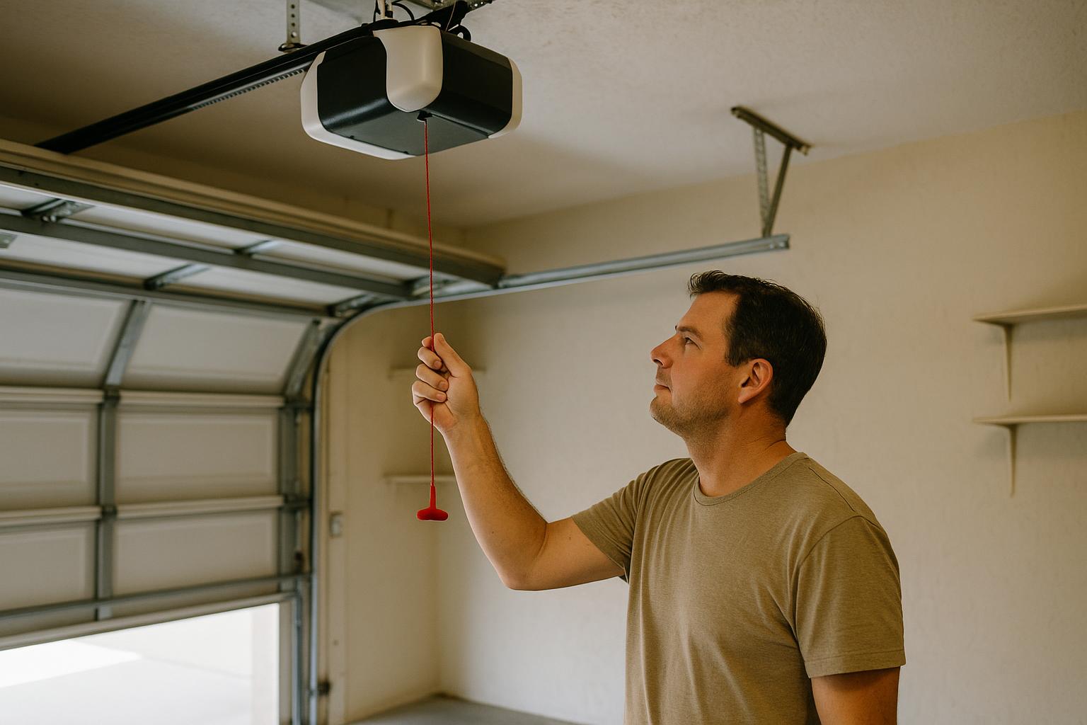 What to Do When Your Garage Door Won't Open in a Power Outage